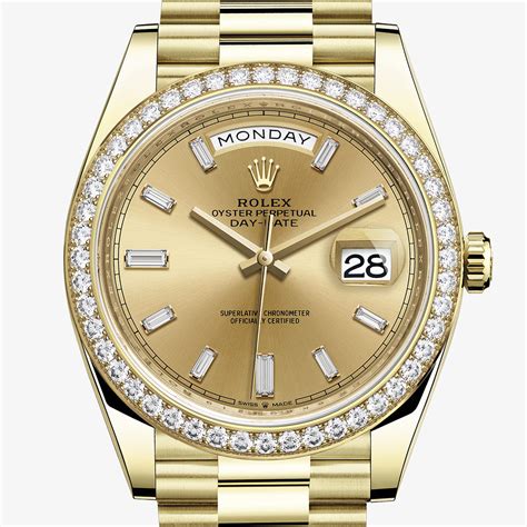 day date yellow gold rolex price|rolex day date 40mm price.